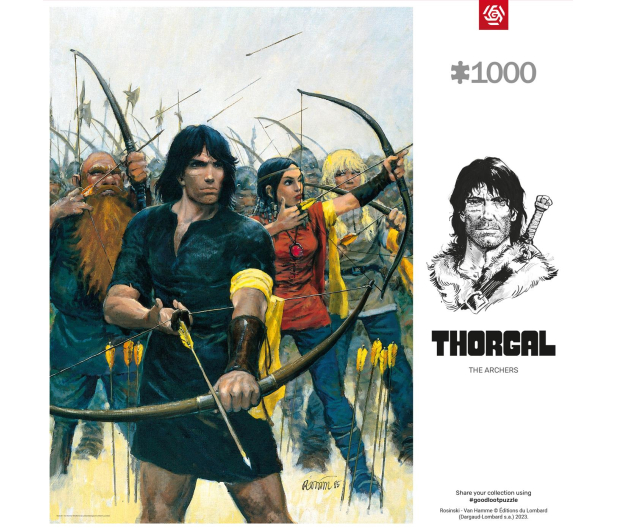 Merch Thorgal The Archers / Łucznicy Puzzles 1000 - 1124833 - zdjęcie 3